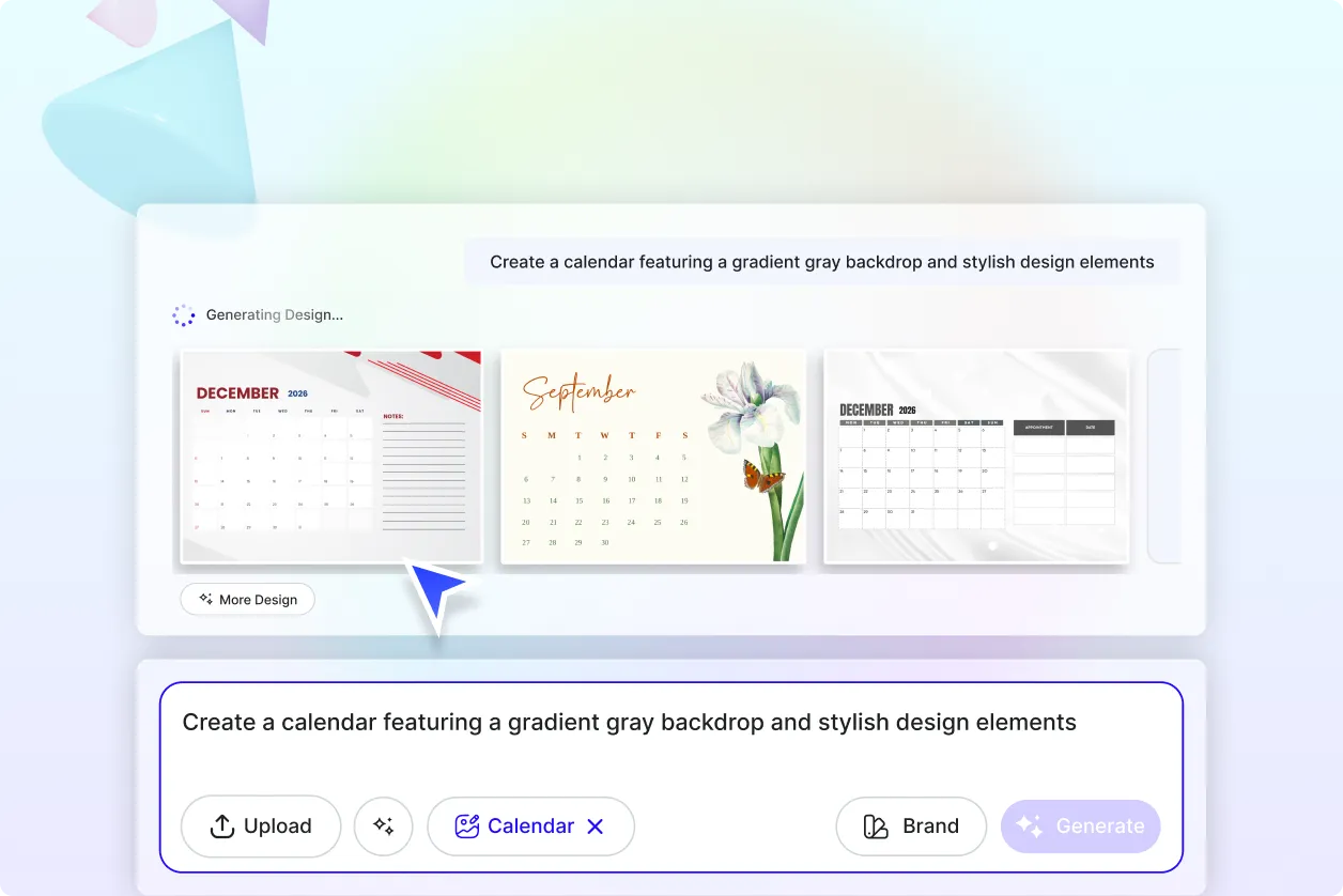 Free AI Calendar Generator, Free AI Calendar Maker